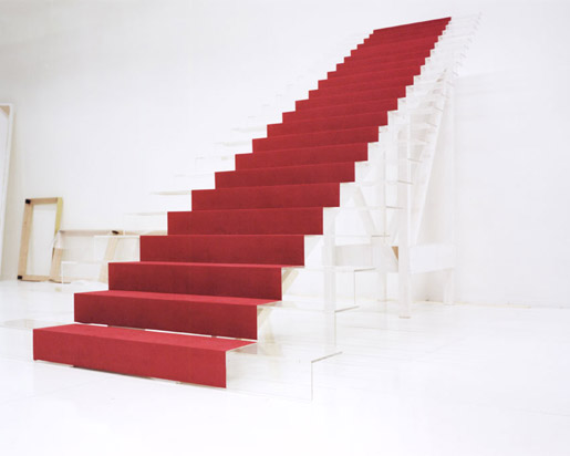 'escalier rouge', 2007, 98 x 116 cm, Edition of 5