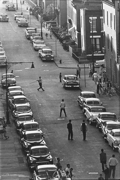 Bruce Davidson Lot 38 Brooklyn Gang (stickball game), 1959